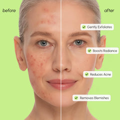MAREE Exfoliating Toner pore area closeup hints at refined texture