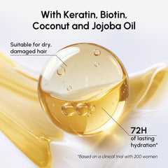 MAREE color-safe formula protects dyed hair while conditioning