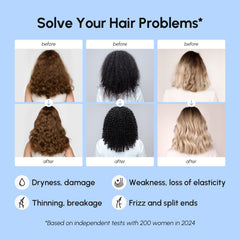 MAREE Keratin Hair Mask bottle for smoother, softer hair