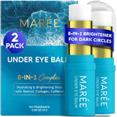 MAREE Under Eye Balm Stick outer pack highlights compact, travel-friendly packaging for quick hydration.