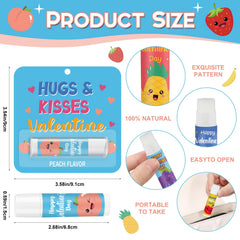 Marhpveua Fruity Sweethearts banana lip balm, classroom gifts that moisturize lips.