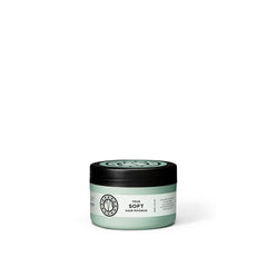 Maria Nila True Soft Hair Mask bottle highlights vegan formula for dry hair care