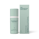 Marini SkinSolutions Age Intervention Face Cream bottle for daily hydration and anti-aging care.