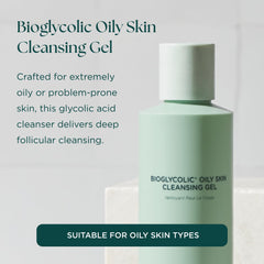 Marini SkinSolutions Bioglycolic cleanser foamy lather cleanses oily skin and removes impurities
