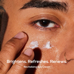 MARLOWE No. 127 eye cream cap open, ready to apply for smooth absorption