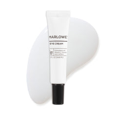 MARLOWE No. 127 eye cream tube front for targeted under-eye care