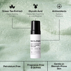 MARLOWE No. 129 green tea extracts highlight antioxidant protection.