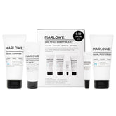 MARLOWE No.204 daily essential kit box showcases the full set for convenient daily care