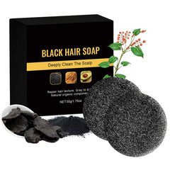 Marnomal Gray Hair Reverse Bar Soap packaging highlighting artisanal quality that supports preserving natural hair color