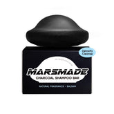 Mars Made Charcoal Shampoo Bar activated charcoal deep cleanses oily scalps.