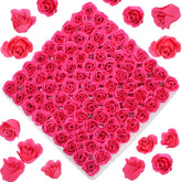 Marsrut rose petals bath soap bulk displayed for decorative tables and gifts.
