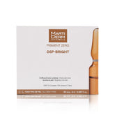 Martiderm Pigment Zero DSP-Bright ampoules box shown for at-home routine