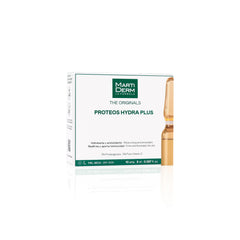Martiderm Proteoglicanos ampoules close-up for deep hydration and smoother skin.