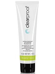 Mary Kay Clear Proof acne cleansing gel bottle for daily facial cleansing.
