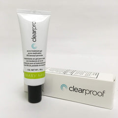 Mary Kay Clear Proof Acne Gel texture close-up showing gel consistency for targeted treatment.