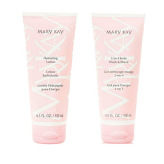 Mary Kay Hydrating Lotion and 2-in-1 Body Wash Shave tube for daily moisturized skin
