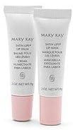 Mary Kay Satin Lips mask-scrub exfoliates dead skin for a refreshed lip base