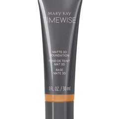 Mary Kay TimeWise Matte 3D Foundation Beige C130 bottle offers natural, weightless coverage