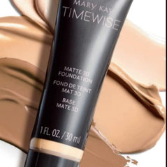 Mary Kay TimeWise Matte 3D Foundation Ivory C110 packaging highlights accessible shade options