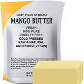 Mary Tylor Naturals mango butter 1lb block for skin and hair hydration