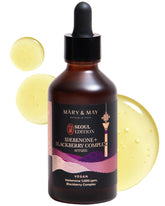 Mary&May Seoul Edition Idebenone Serum bottle highlights fragrance-free antioxidant protection.