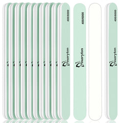 Maryton nail buffer with green 400 grit smoothing nails for a smooth base