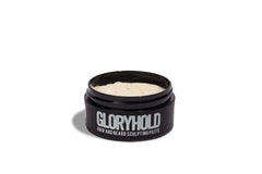 MASC Gloryhold paste in hands for quick beard and hair shaping