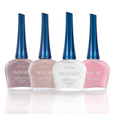 MASGLO Beautiful Set Executive Nude bottle for a polished professional look.