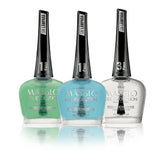 MASGLO Gel Evolution base coat bottle ready to prime nails for long-lasting color.