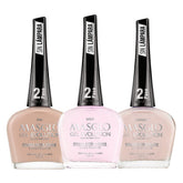 MASGLO Gel Evolution Novia swatch shows long-lasting color without a lamp.