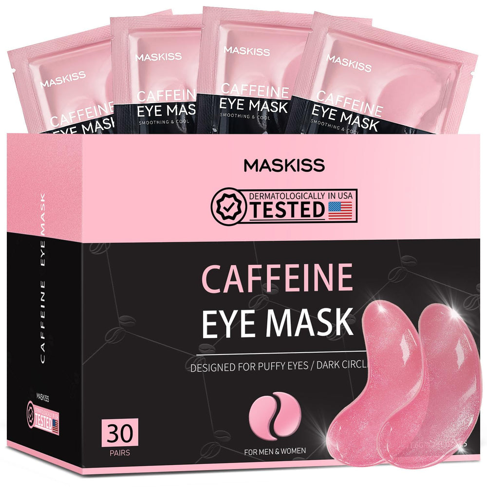 Maskiss under eye patches with jelly texture for hydrated, brighter under-eye skin