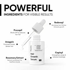 Masofta serum being pumped on the scalp for gentle massage