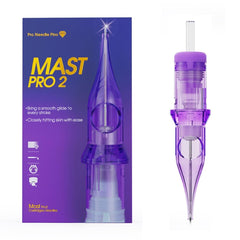 MAST TATTOO Pro2 cartridges pack shot shows precise, reliable performance for artists.