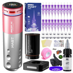 MAST TATTOO Racer Pro wireless kit front view for precise lining