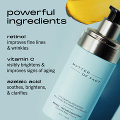 MATTER OF FACT serum dispense pump enabling precise, clean application