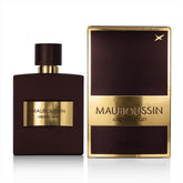 Mauboussin Pour Lui Crystal Oud bottle on display, ideal for evening wear.