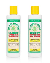 Maui Island Secret after sun sealer bottle pour for easy application and soothing hydration