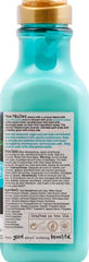 Maui Moisture Sea Minerals ingredients close-up with algae and kelp blend.