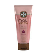 Maui Vera SPF 50 Unscented sunscreen bottle for sensitive skin with a clear finish