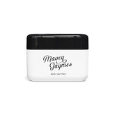 Mavey Jaymes Body Butter packaging with eco-friendly refillable design