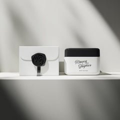 Mavey Jaymes Body Butter whipped texture for easy, fast absorption