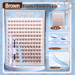 Mavphnee precision tweezers for controlled placement of lash clusters