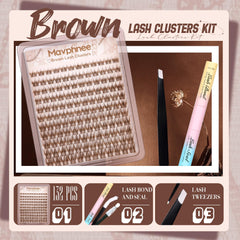 Mavphnee clear bond and seal lash adhesive dries transparent