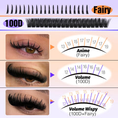 Mavphnee D-Curl Lash Band delivers lift with a seamless base.