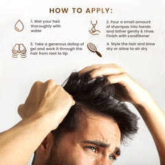 Hair with reduced flyaways using Scalp Rescue Gel by Max Green Alchemy