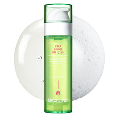 MAXCLINIC Cica Biome Oil to Foam bottle pour for gentle cleansing on sensitive skin