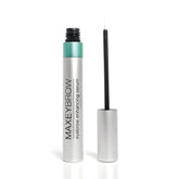 MaxeyBrow bottle close-up showing colorless gel for precise brow care