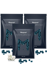 Maxpearl hard wax beads pack shot showing convenient at‑home waxing with jasmine fragrance.
