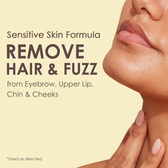 Maxpearl hypoallergenic formula with coconut oil protects sensitive skin during waxing.