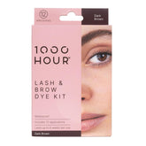 MaxRelief Brow Color Kit Dark Brown packaging for easy at-home use